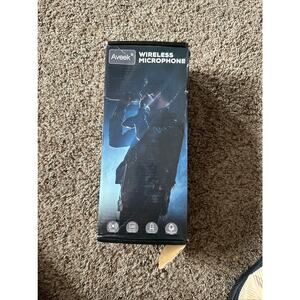 Aveek wireless microphone set.